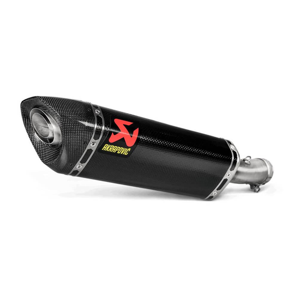 Akrapovic Slip-On Carbon Exhaust for Kawasaki 400