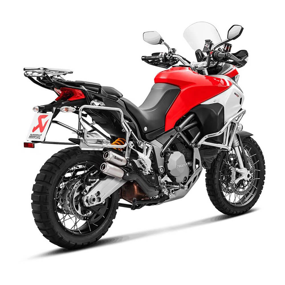 Akrapovic Titanium Slip On Exhaust For Ducati Multistrada 950/1200 Enduro