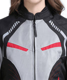 Solace Asmi V3 Ladies Black Red Riding Jacket