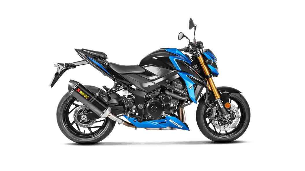 Akrapovic Carbon Slip-On Line Exhaust for Suzuki  GSX-S 750
