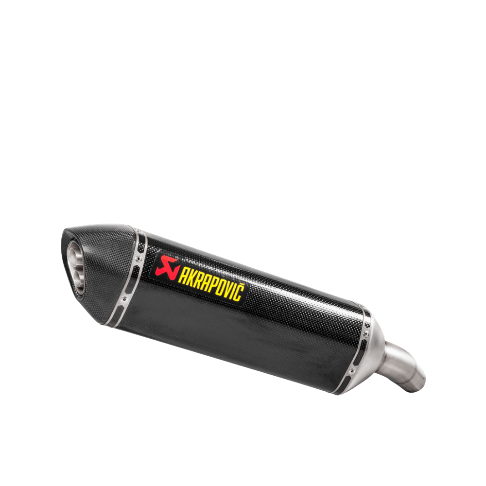 Akrapovic Slip On Line Carbon Exhaust - Suzuki GSX S750 (2017 - 20)