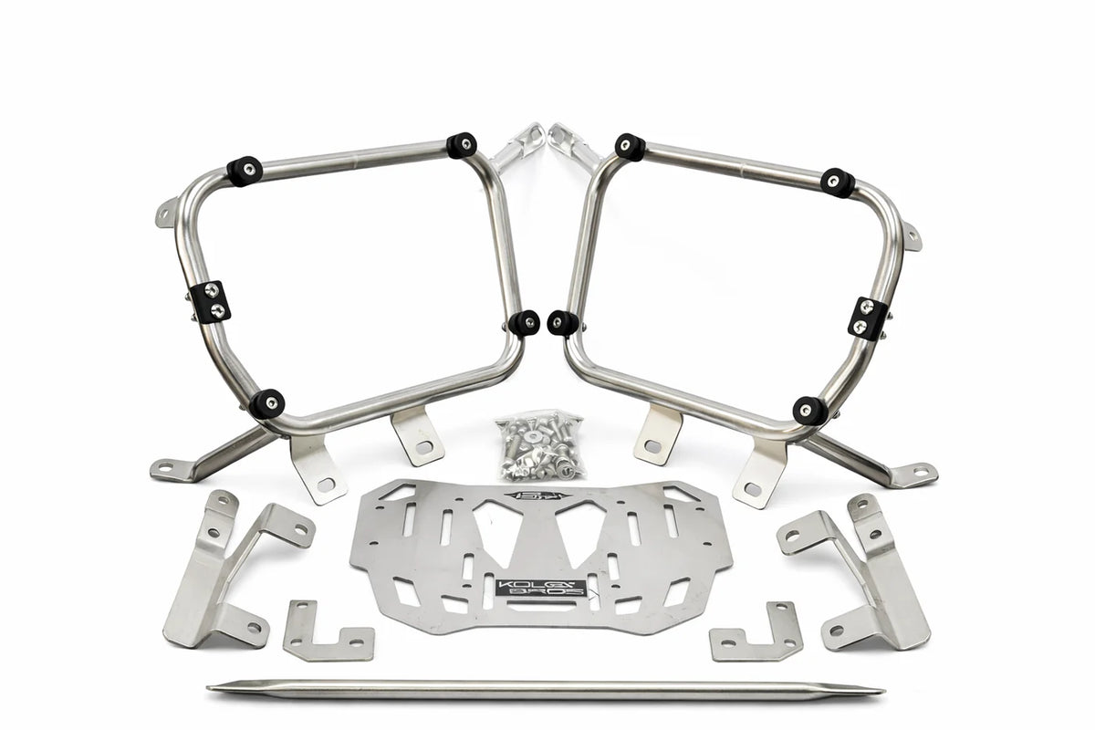 Kolga Bros Panniers Stay and Tail Rack - Kawasaki Versys 1000/1100