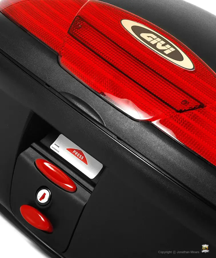 GIVI E450N Monolock Simply II Black Top Box