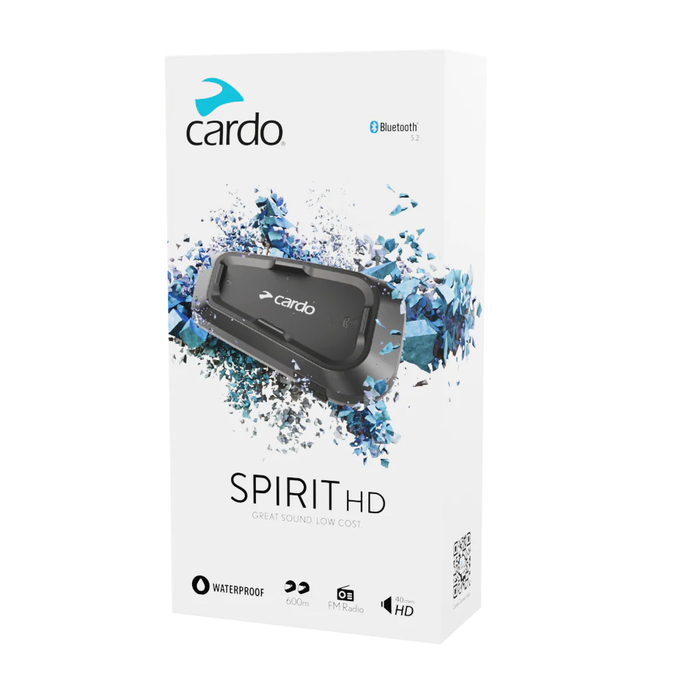 Cardo Spirit HD Bluetooth Communication System
