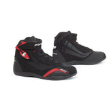 Genesis black red riding boots