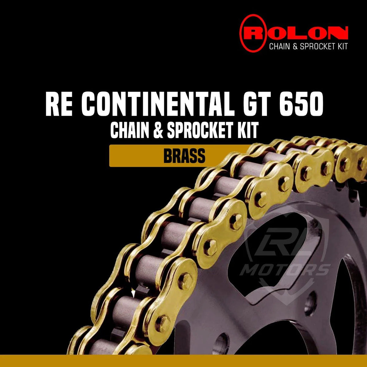 Rolon Chain Set - Royal Enfield Interceptor 650/GT 650