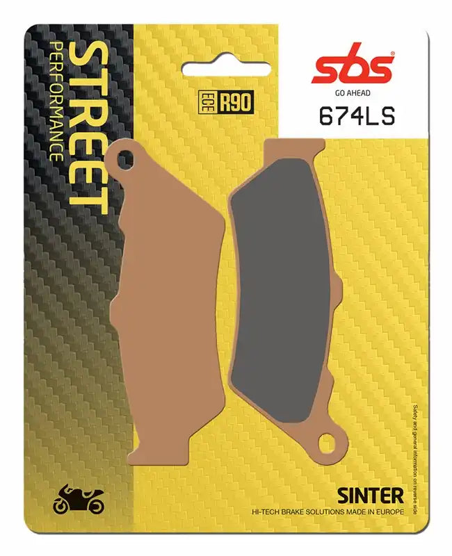 SBS Brake Pad 674 LS ( Rear )