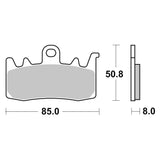 SBS Brake Pad 900 HS (Front)