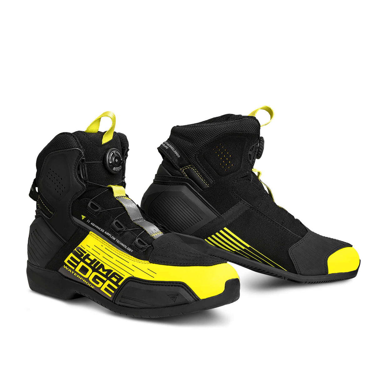 Shima Edge Vented Fluorescent Riding Boots