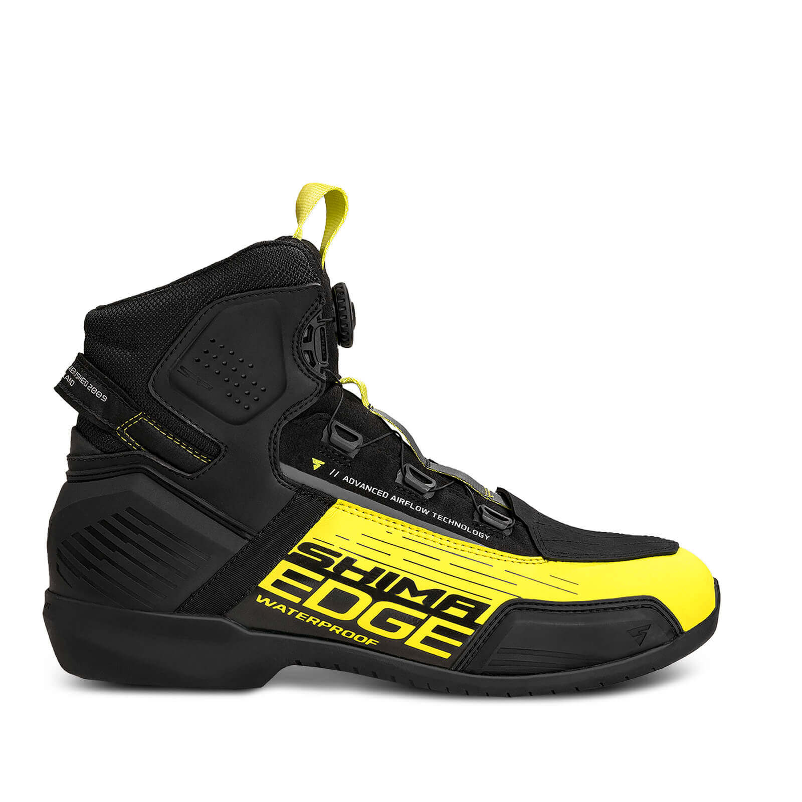 Shima Edge Vented Fluorescent Riding Boots