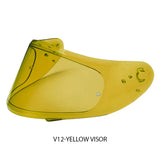 MT V-12 HD Yellow Pinlock Ready Visor