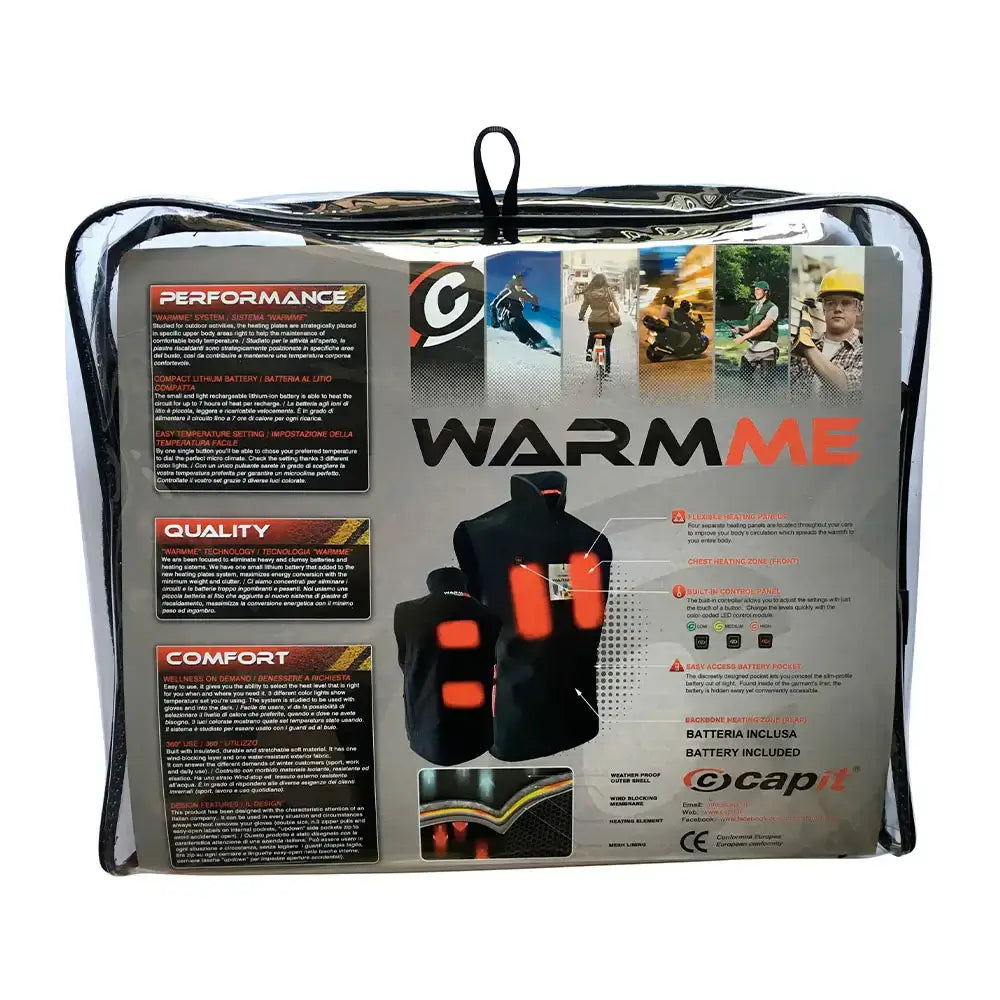 CAPIT Warm Me Black Vest