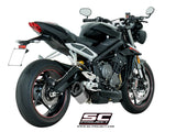 SC Project SC1-R Titanium Exhaust for Street Triple 765