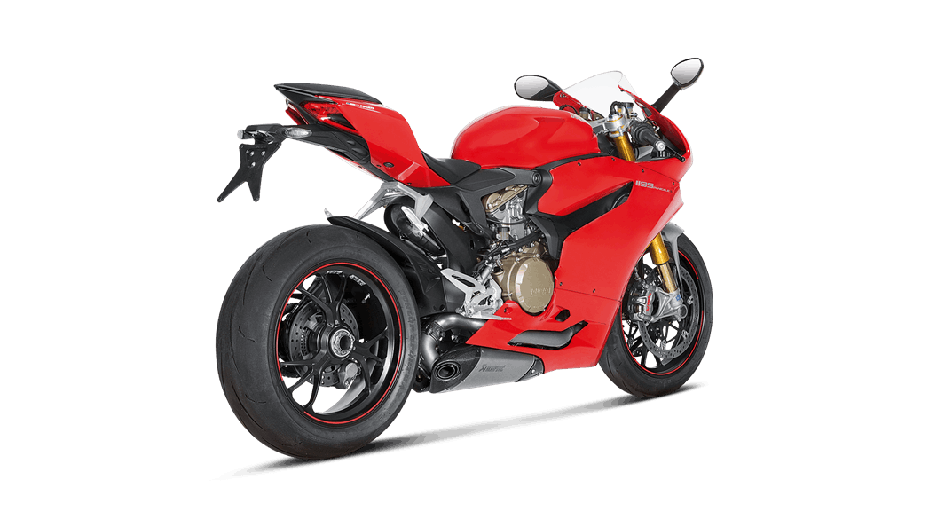 Akrapovic Ducati 899 / 1199 Panigale Slip-On Line Exhaust (Titanium)