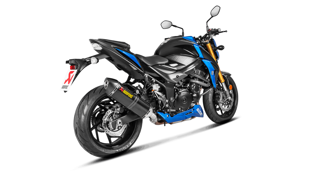 Akrapovic Slip On Line Carbon Exhaust for Suzuki GSX S750