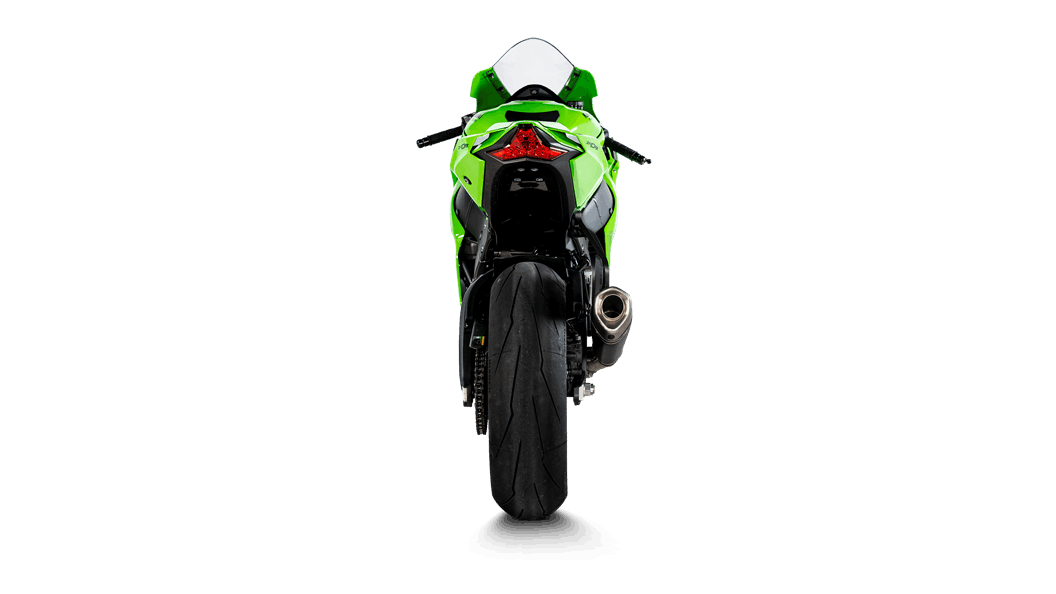 Akrapovic Slip On Line Titanium Exhaust for Kawasaki ZX 10R (2021)