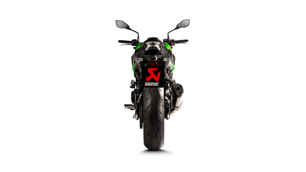 Akrapovic Slip On Line Titanium Exhaust for Kawasaki Z900 (2020-2022)