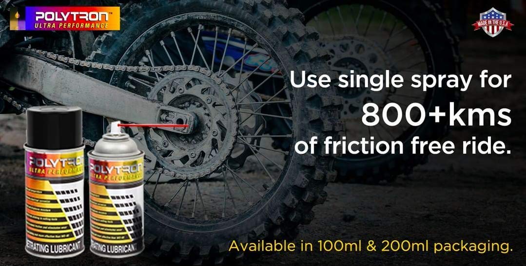 Buy Polytron chain lube at Riderz Planet