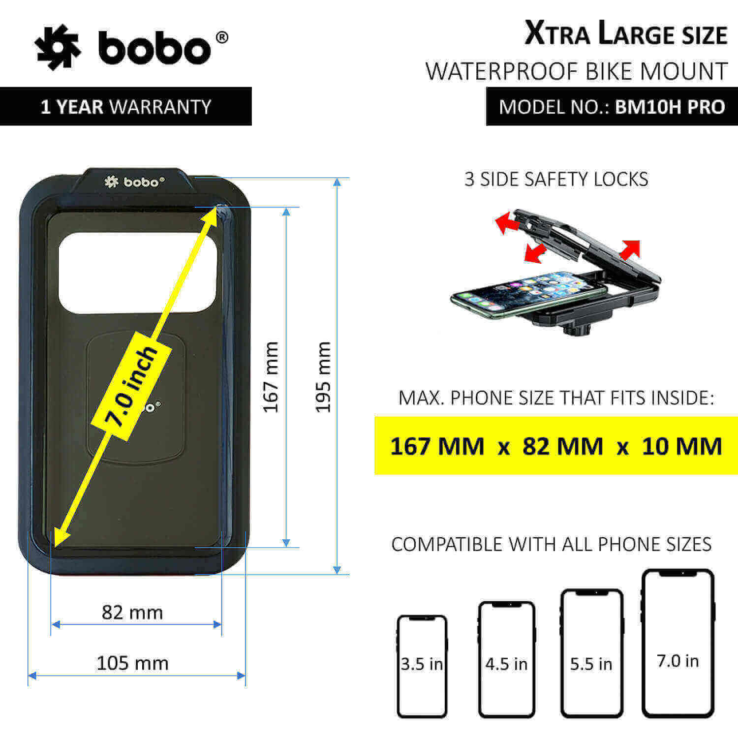 BOBO BM10H Pro Phone Mount
