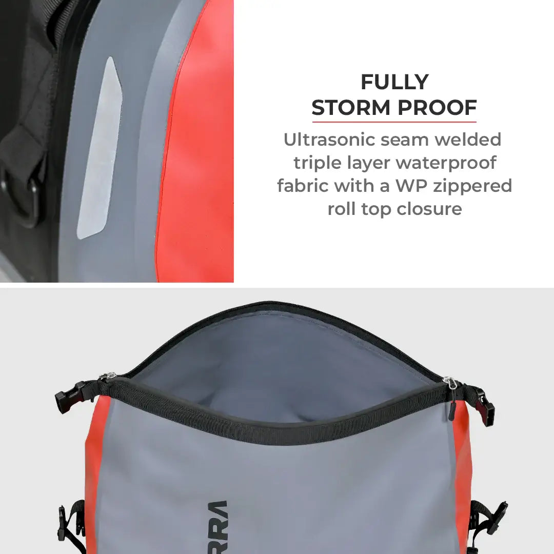 Viaterra Drybag 55L Motorcycle Tailbag