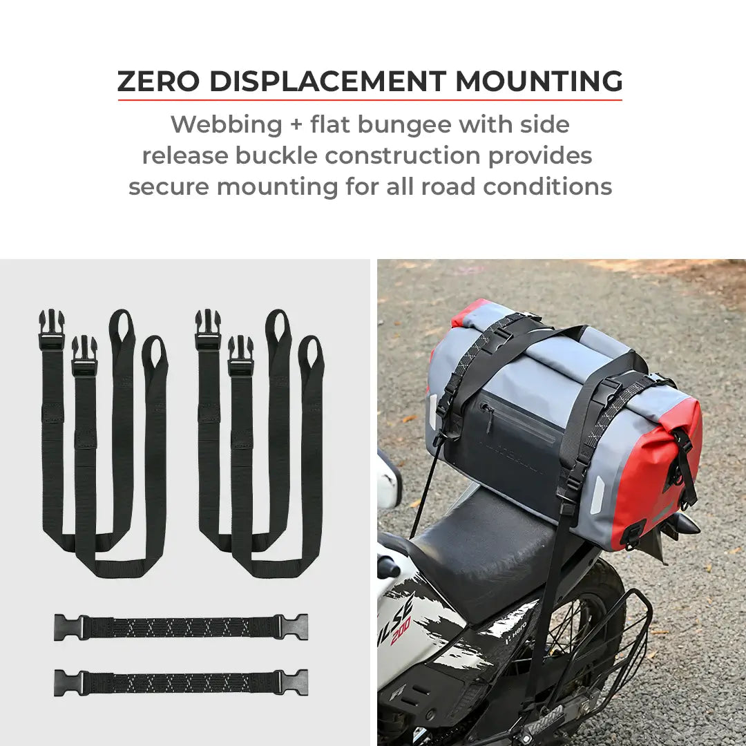 Viaterra Drybag 55L Motorcycle Tailbag