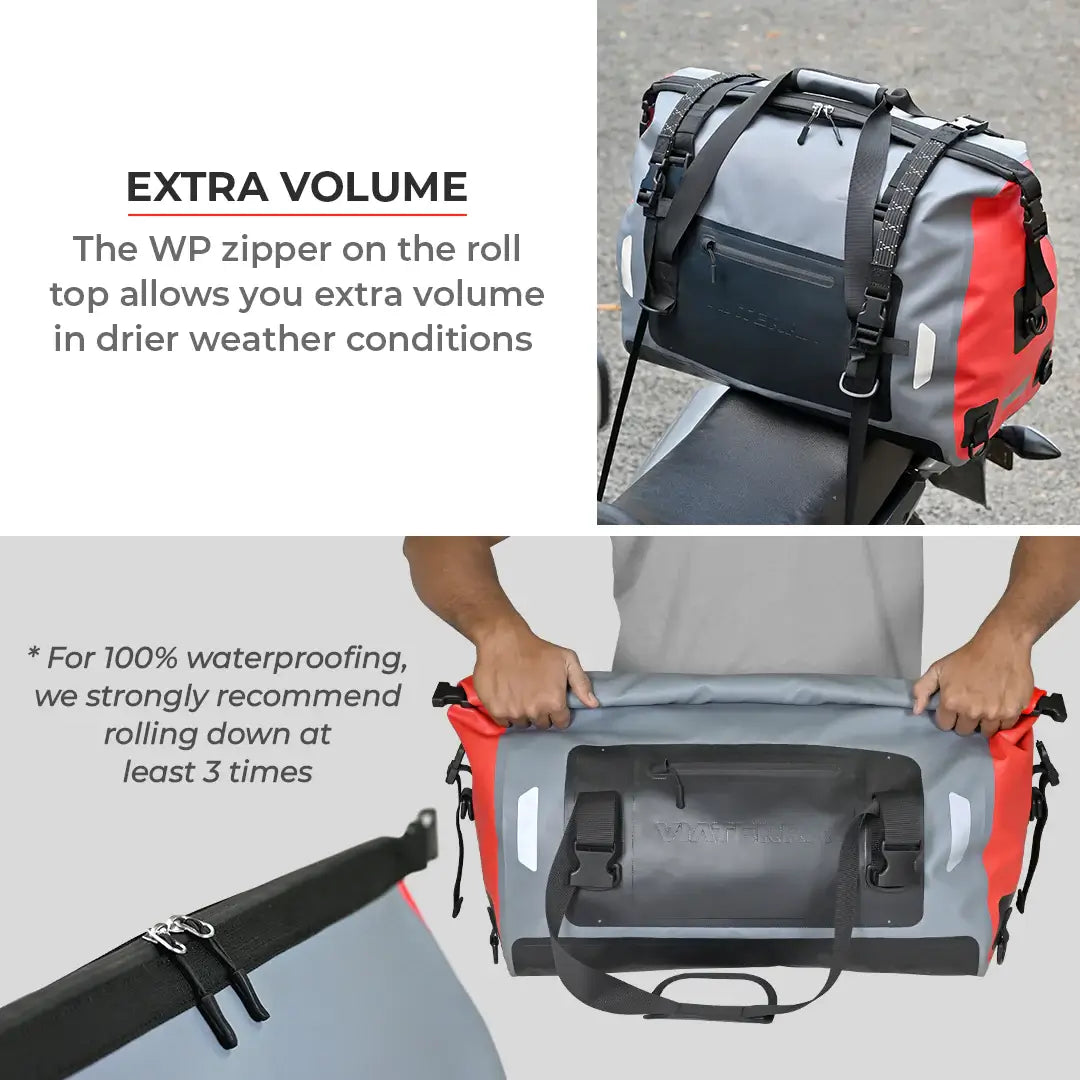 Viaterra Drybag 55L Motorcycle Tailbag