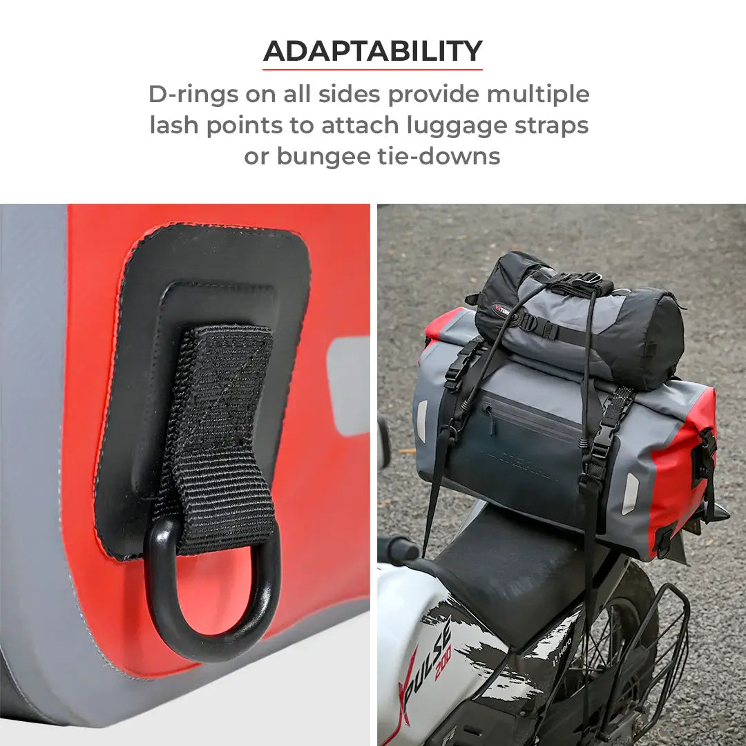 Viaterra Drybag 55L Motorcycle Tailbag