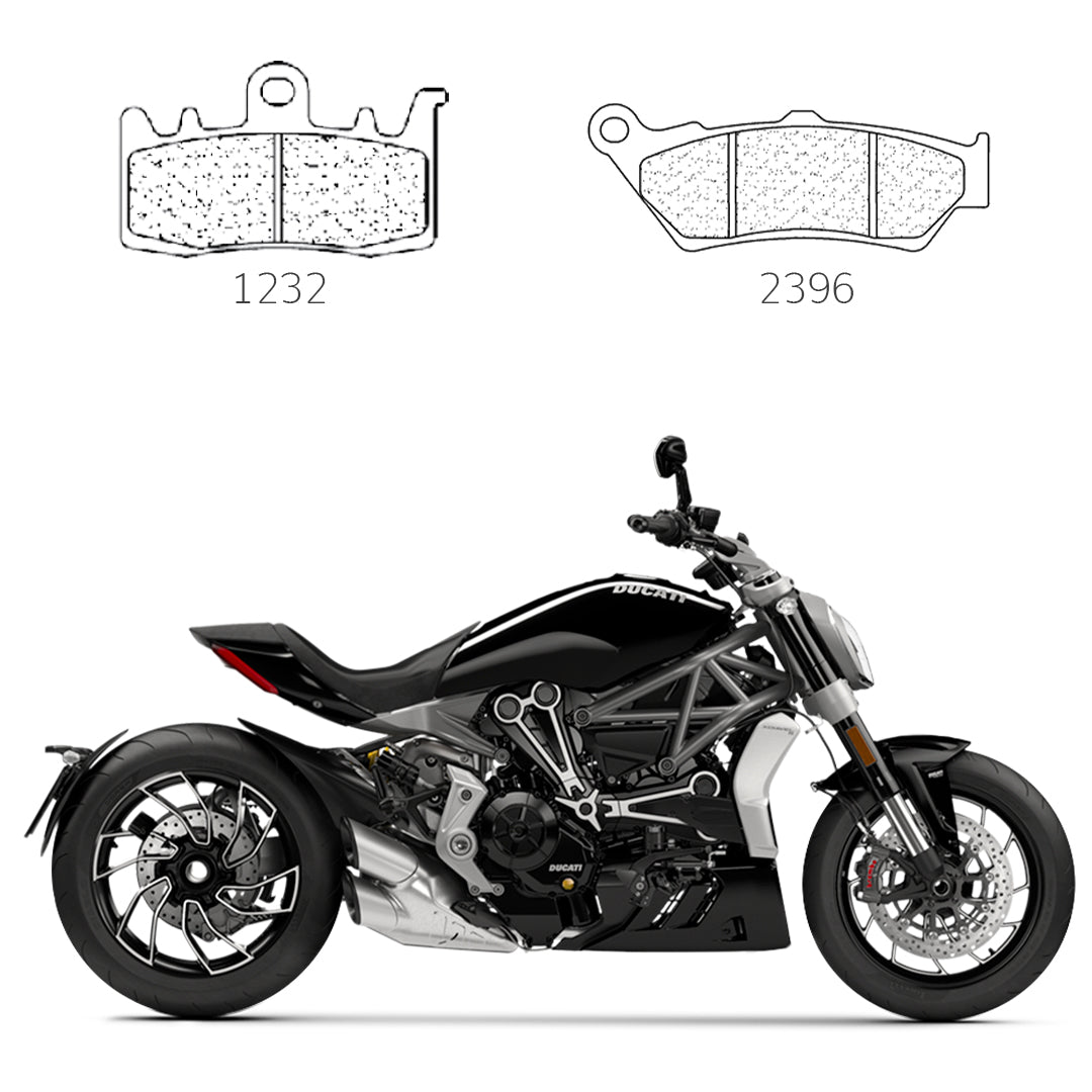CL Brake Pads for Ducati X Diavel (2016 Onwards)