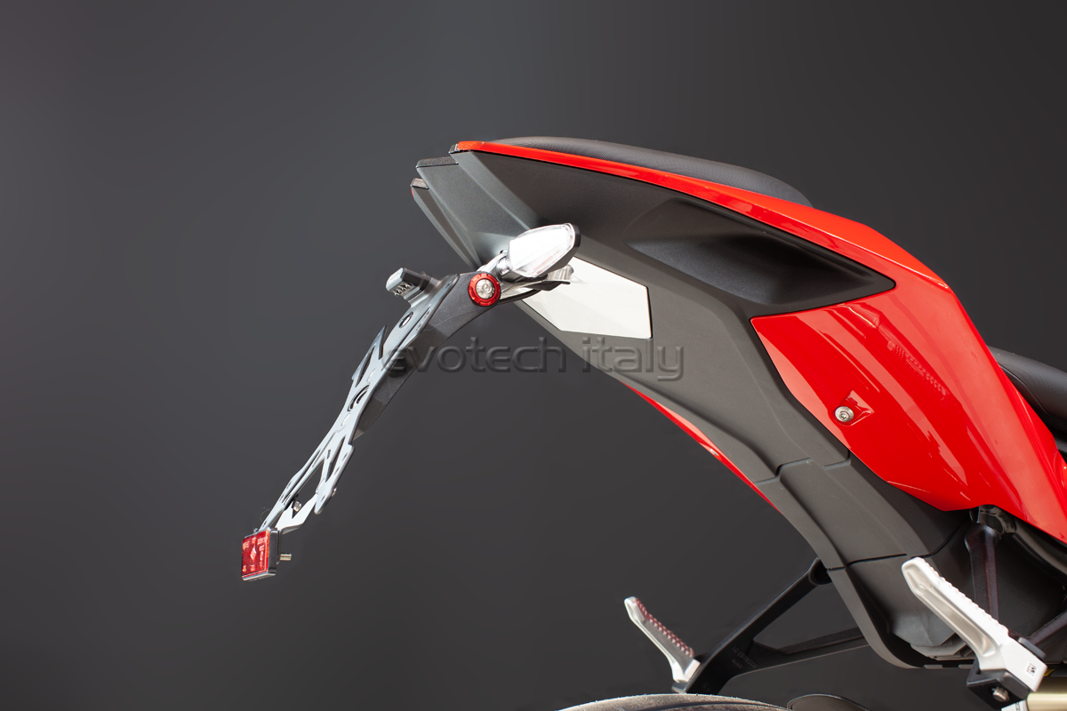 Buy Evotech license plate holder for BMW at Riderz Planet