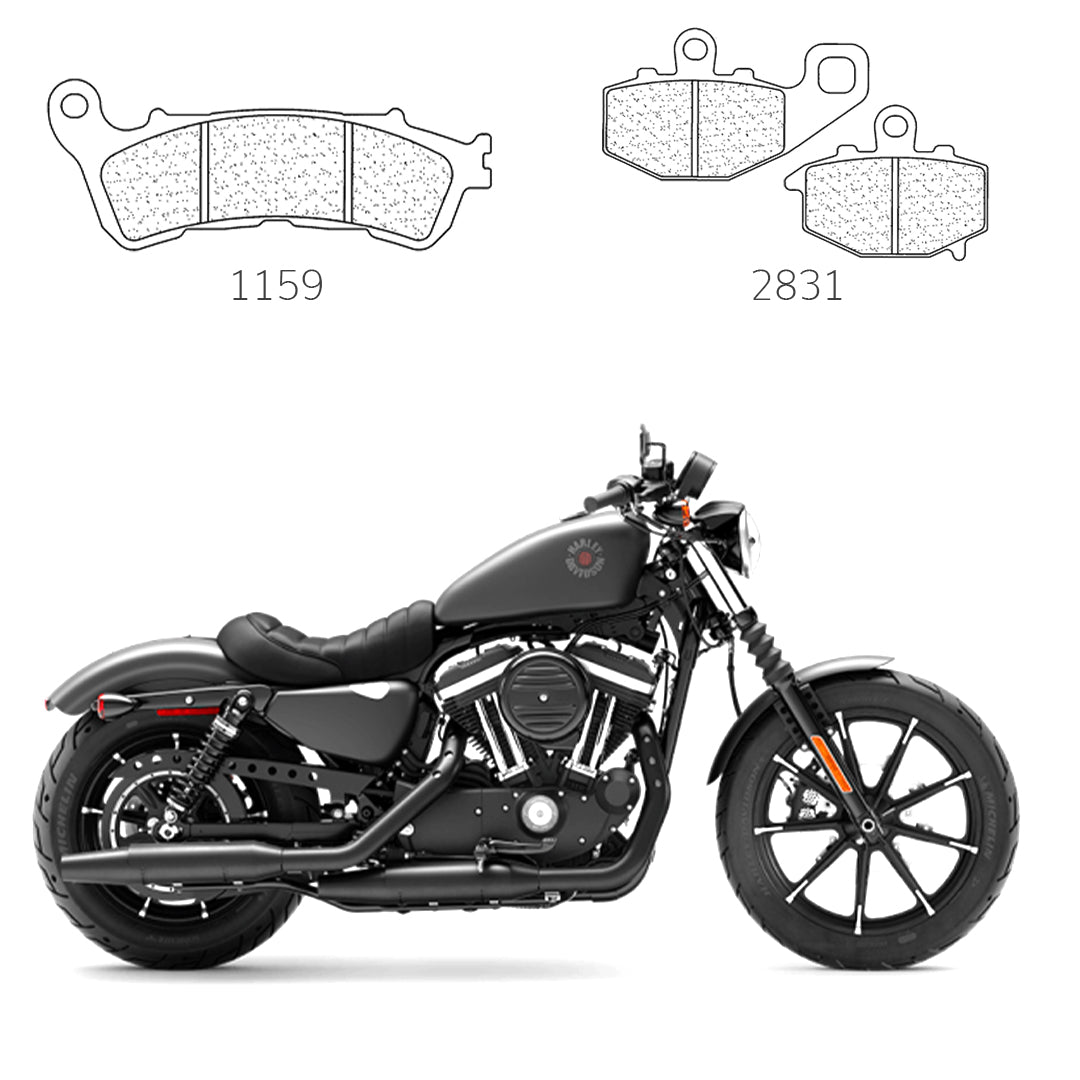 CL Brake pads for Harley Davidson Iron 883 (2014 Onwards)