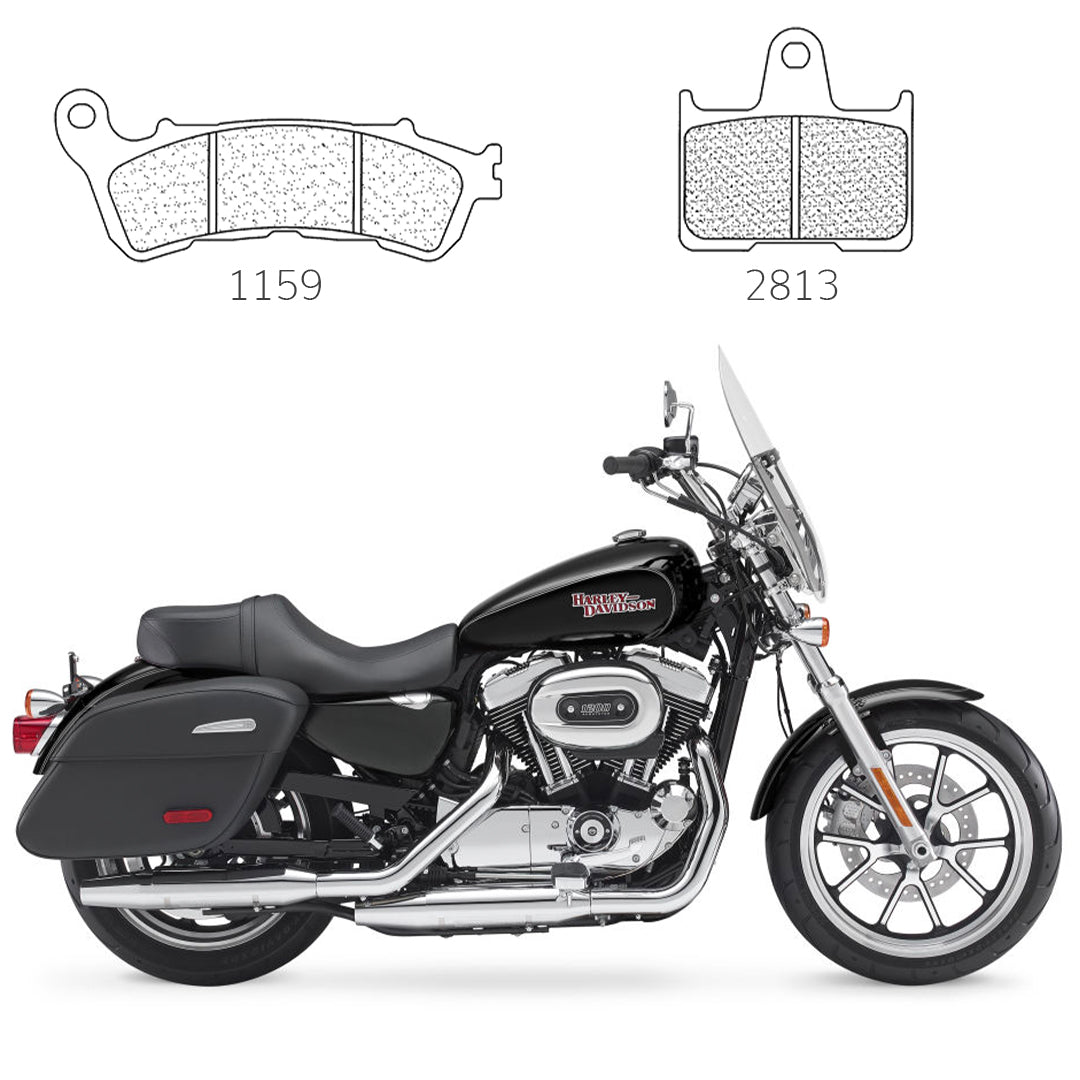 CL Brake Pads for Harley Davidson Superlow (2014 Onwards)