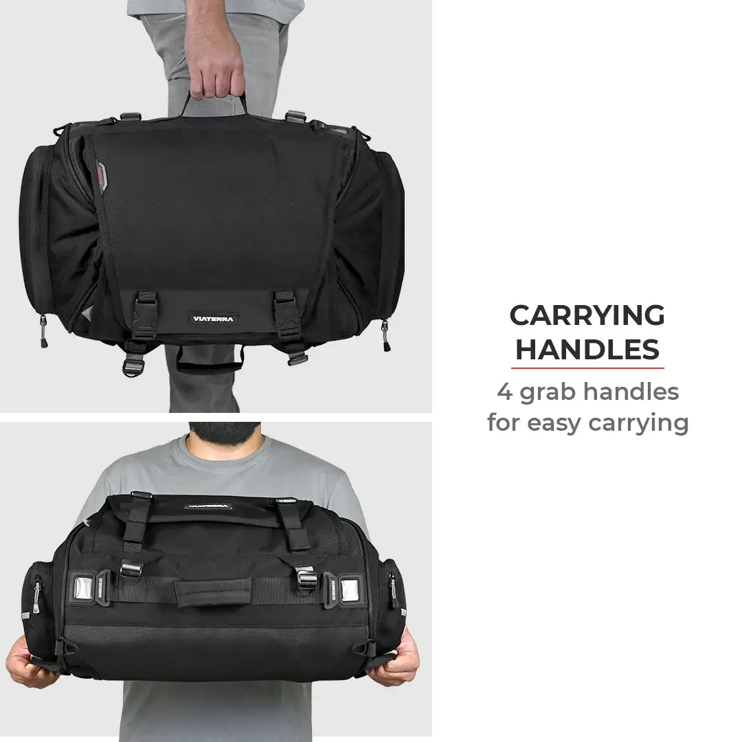 Viaterra Hammerhead 75L Universal Motorcycle Tailbag