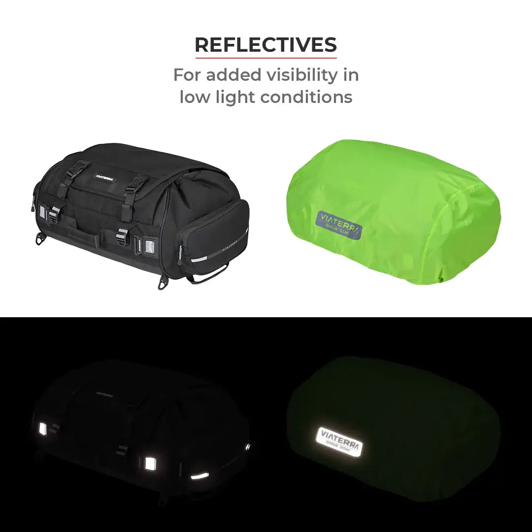 Viaterra Hammerhead 75L Universal Motorcycle Tailbag