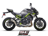 SC Project CR-T Titanium Exhaust with Carbon Protection for Z900