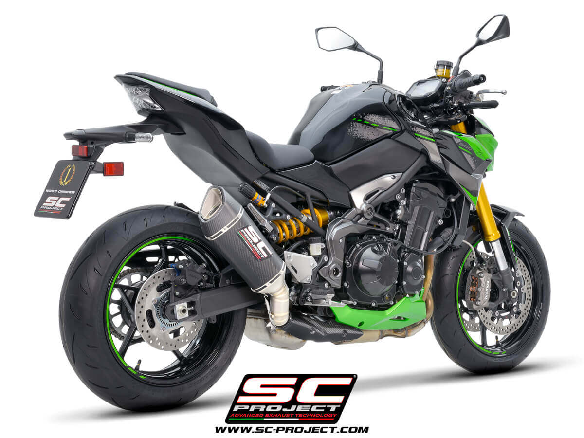 SC Project SC1-R Muffler Carbon Fiber Exhaust for Z900