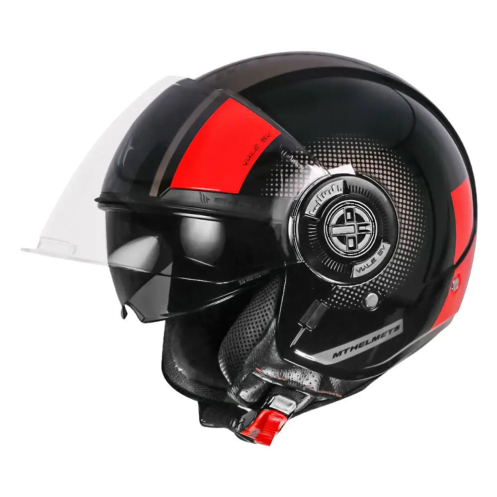 MT Viale Phantom Gloss Red Helmet