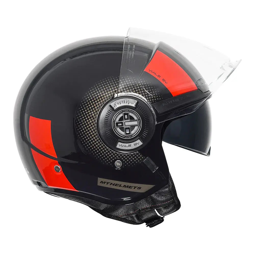 MT Viale Phantom Gloss Red Helmet
