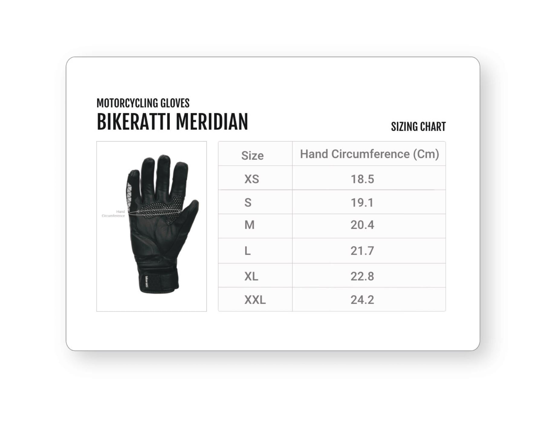 Buy Bikeratti meridian gloves at Riderz Planet