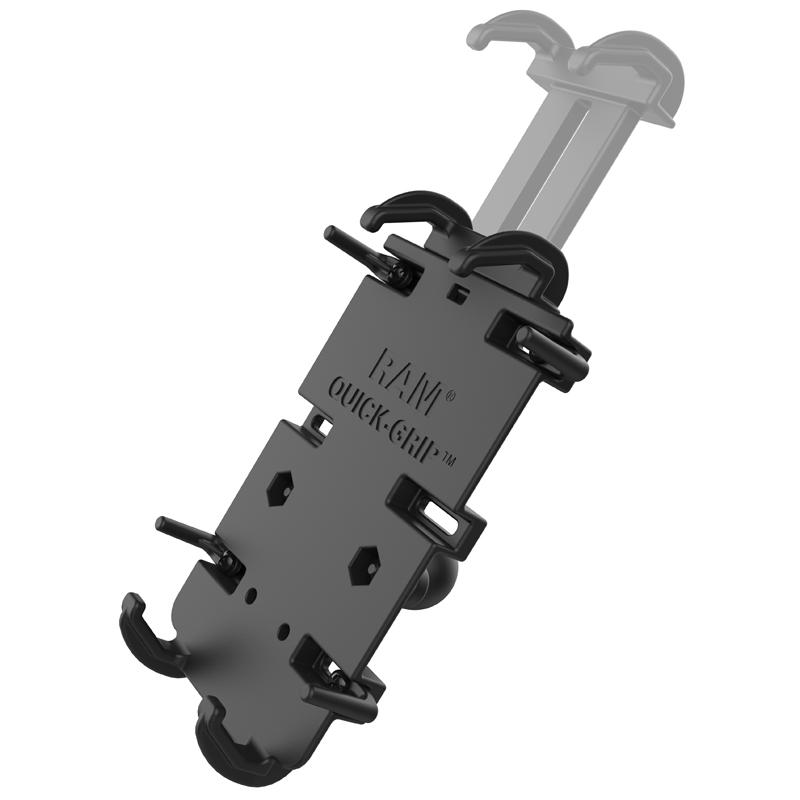 RAM Quick-Grip XL Phone Mount with Handlebar U-Bolt Base