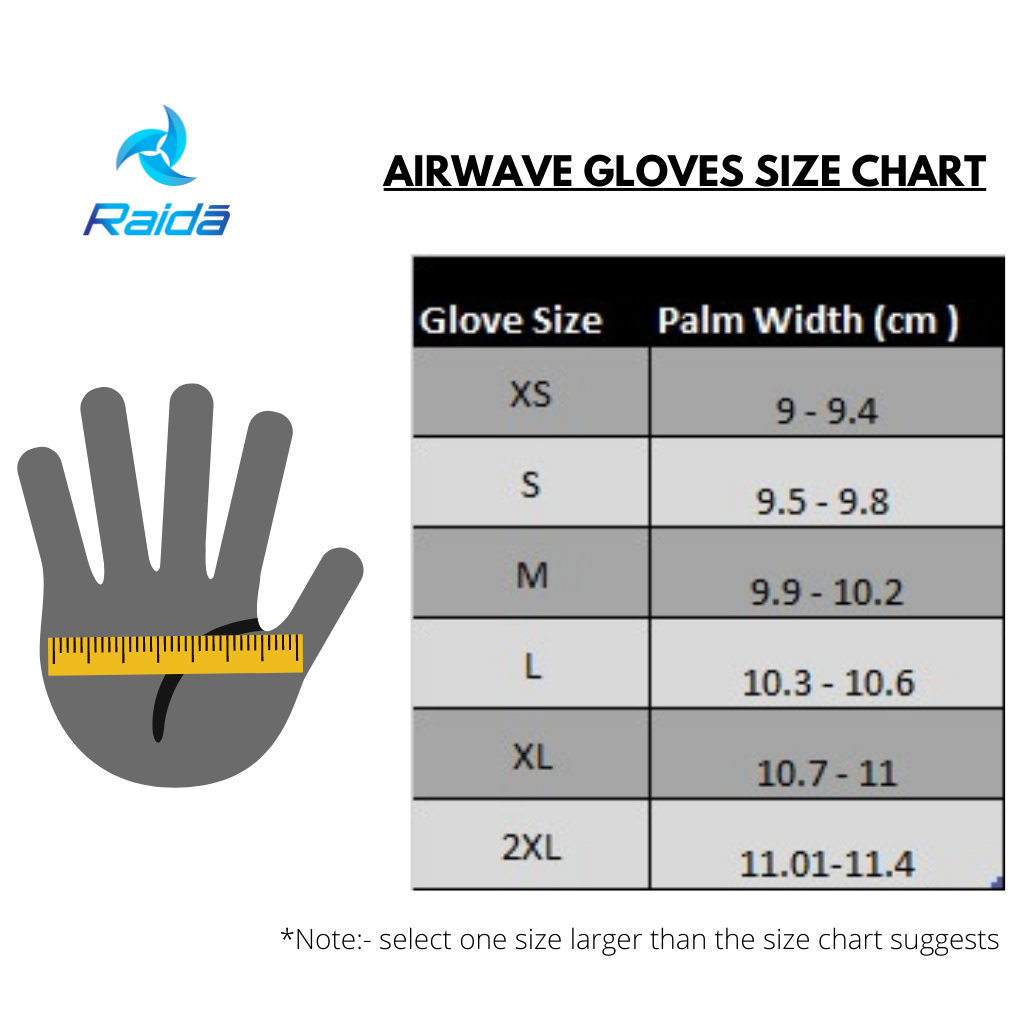 Buy Raida airwave gloves at Riderz Planet