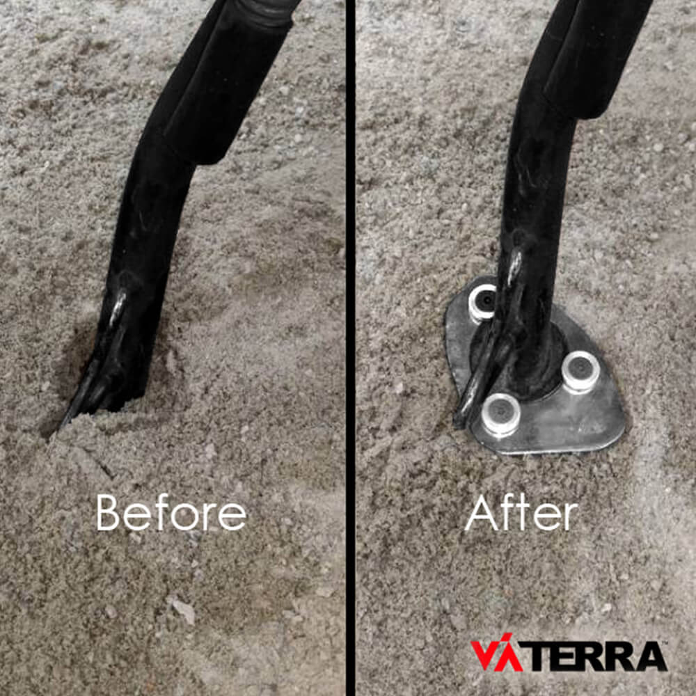 Buy viaterra side stand shoe for Ktm at riderz Planet