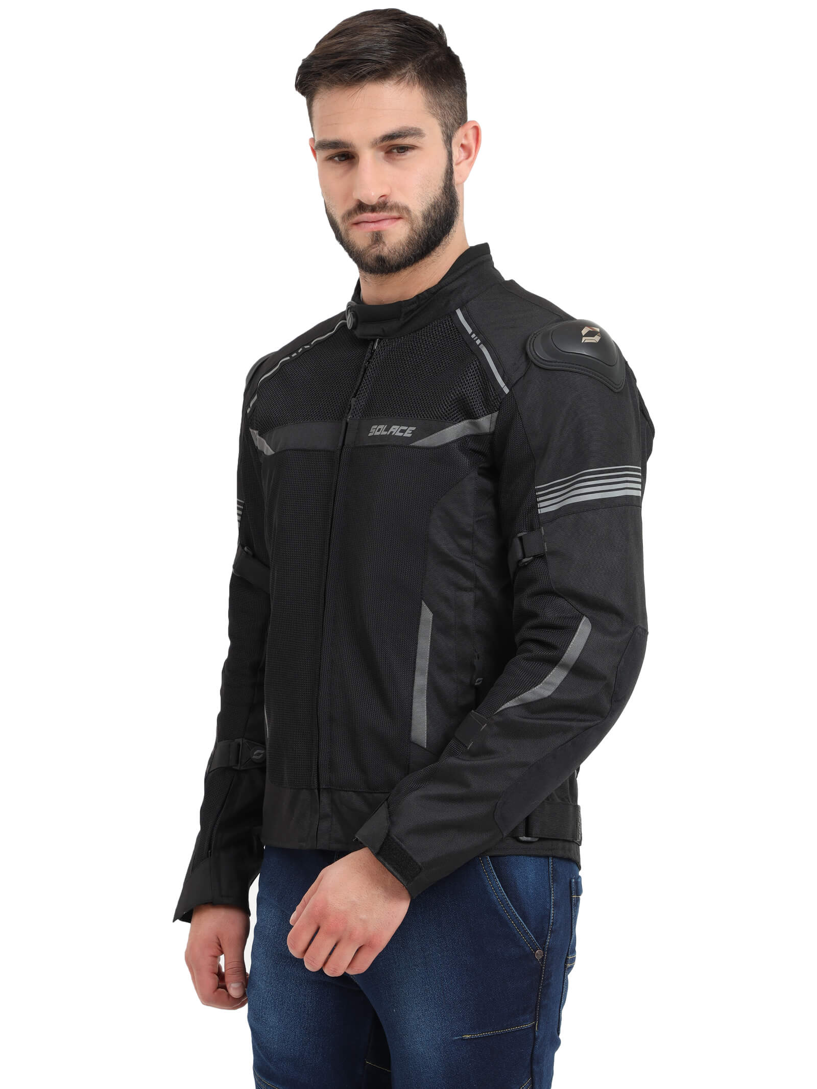 Solace Ramble Black Riding Jacket