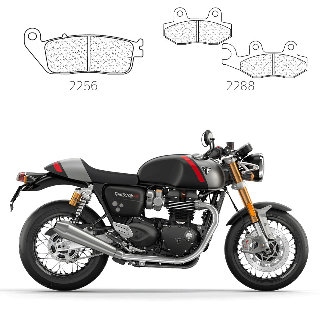 CL Brake Pads for Triumph Thruxton 1200
