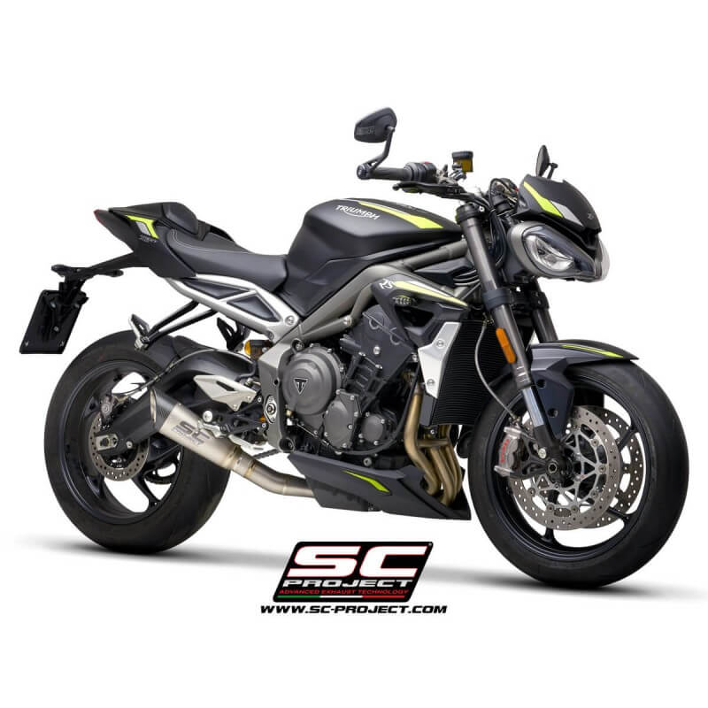 SC Project S1 Exhaust for Street triple 765