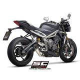 SC Project S1 Exhaust for Street triple 765