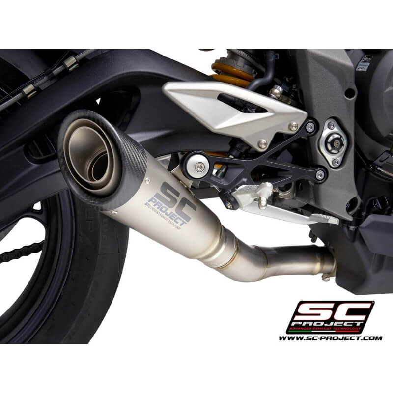 SC Project S1 Exhaust for Street triple 765 Riderz Planet