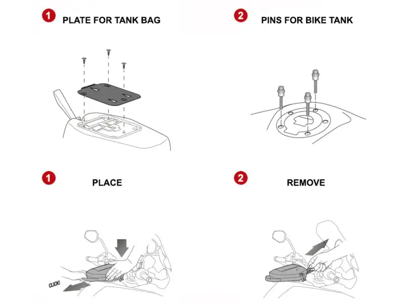 Shad Pin System Honda HN1