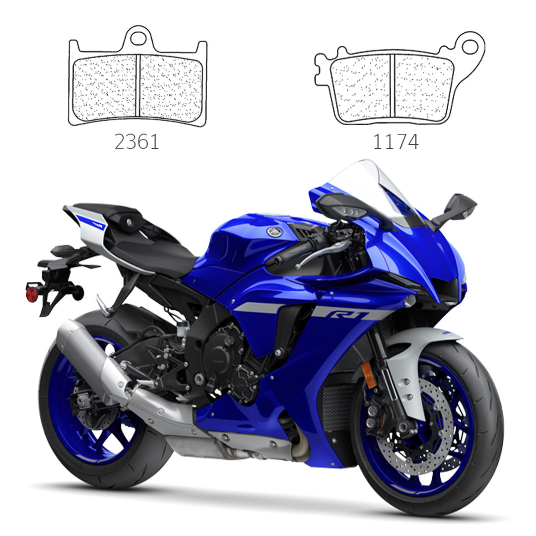CL Brake Pads for Yamaha YZF R1 (2015 Onwards)