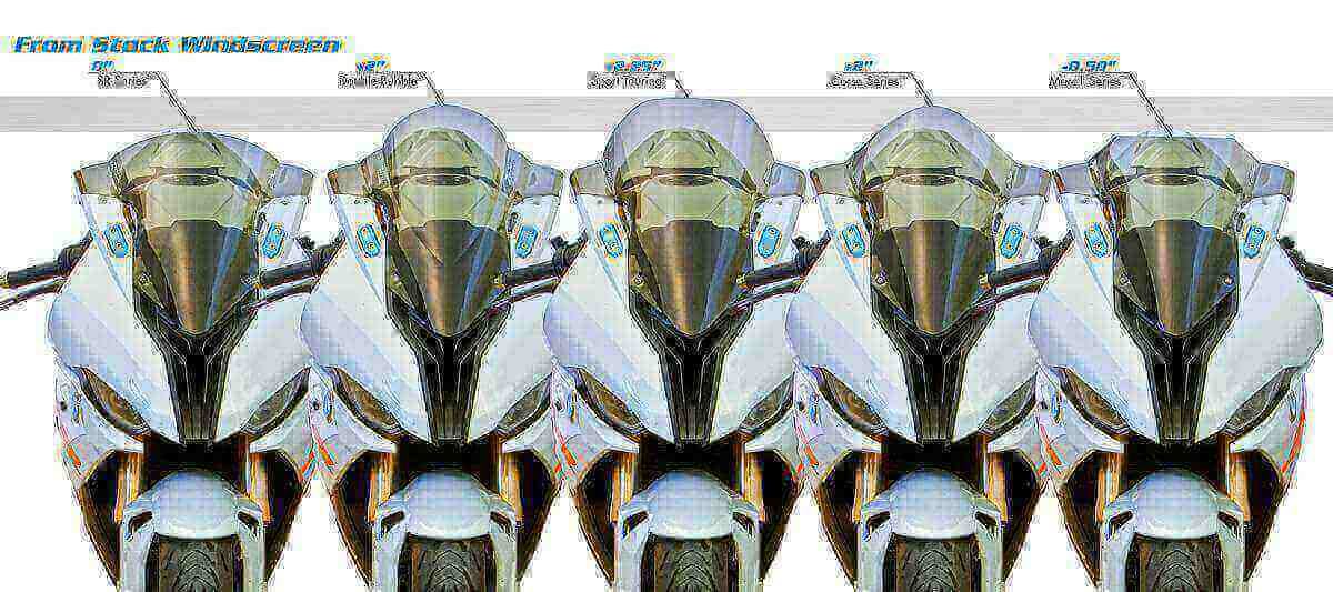 Zero Gravity Corsa Light Smoke Windscreen for S1000RR