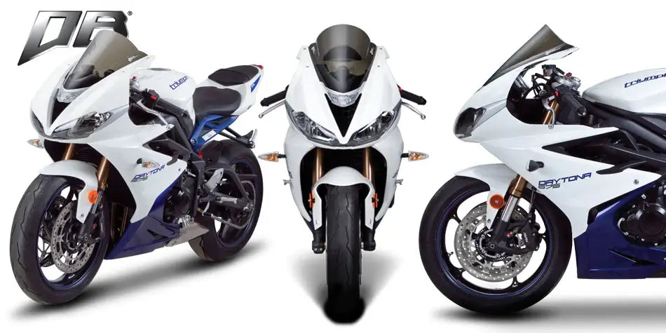 Zero Gravity Double Bubble Light Smoke for Daytona 675